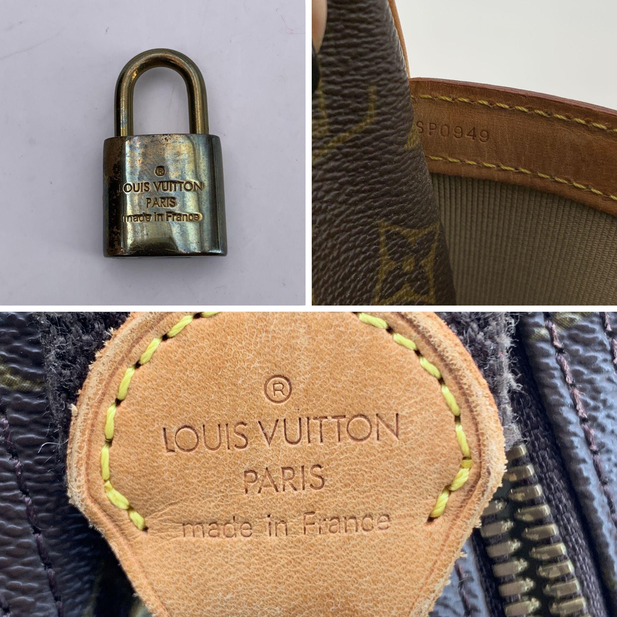 Louis Vuitton Vintage Monogram Reporter GM Crossbody Messenger Bag 1
