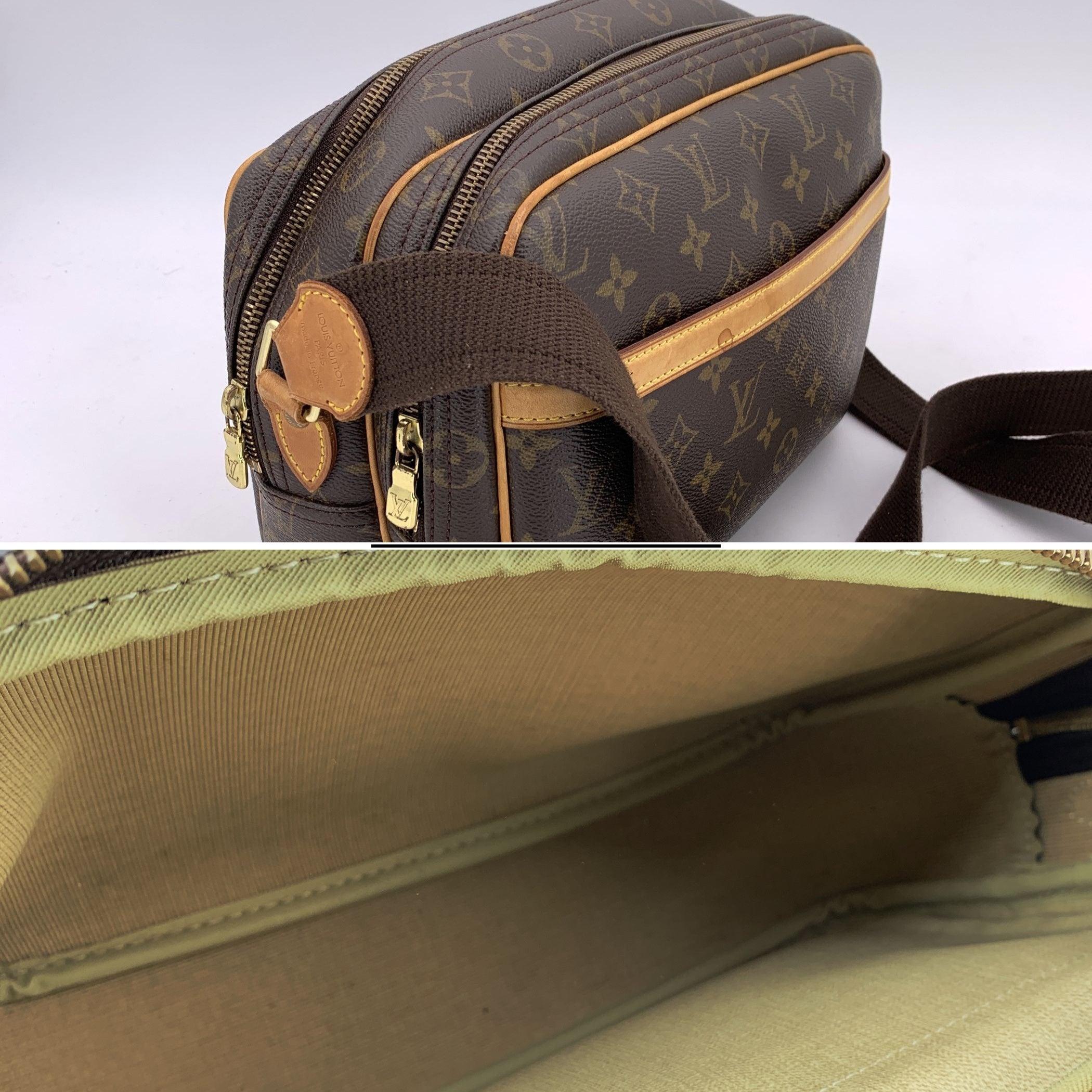 Louis Vuitton Vintage Monogram Reporter PM Messenger Bag M45254 Bon état - En vente à Rome, Rome
