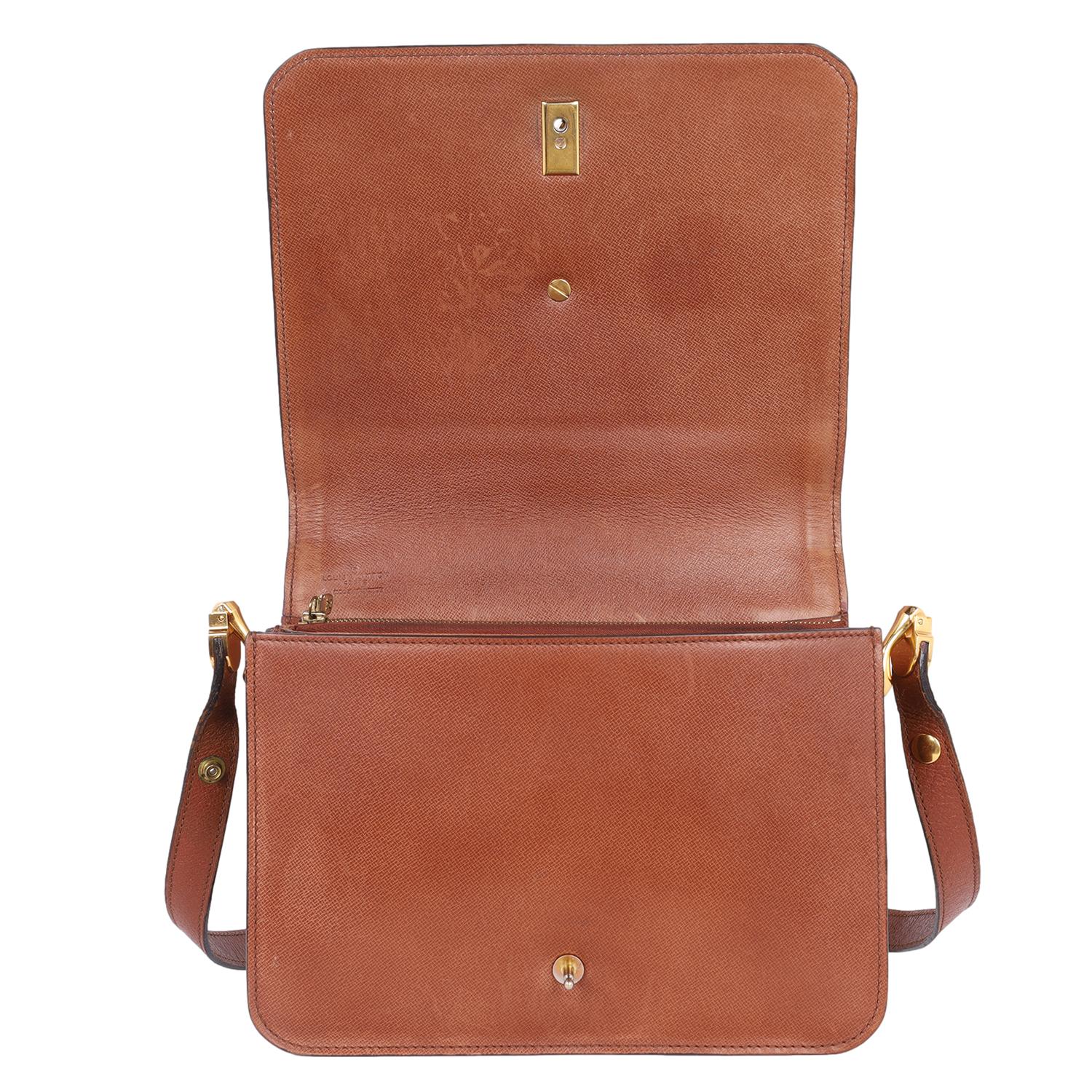 Louis Vuitton Vintage Monogram Rond Point Shoulder Bag Brown 7