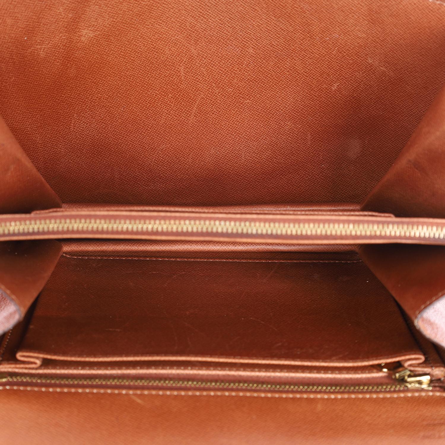 Louis Vuitton Vintage Monogram Rond Point Shoulder Bag Brown 8