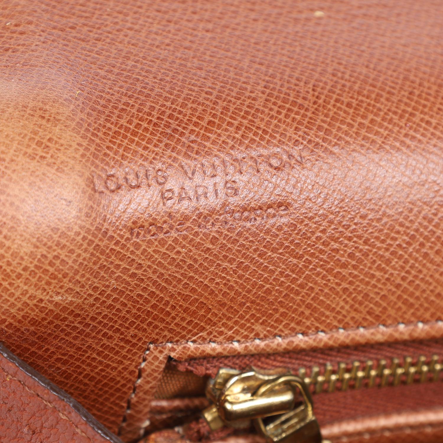 Louis Vuitton Vintage Monogram Rond Point Shoulder Bag Brown 11