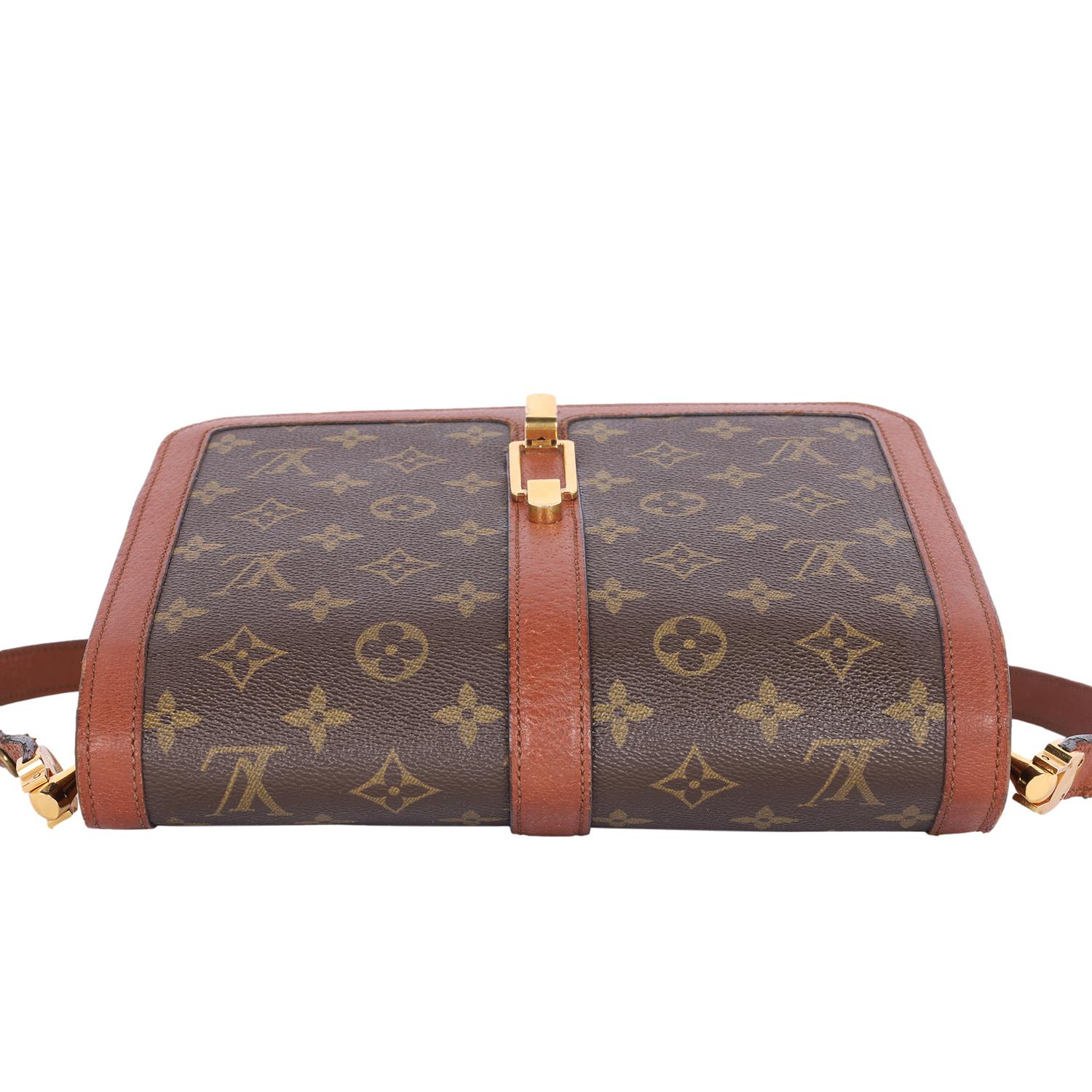 Louis Vuitton Vintage Monogram Rond Point Shoulder Bag Brown 2