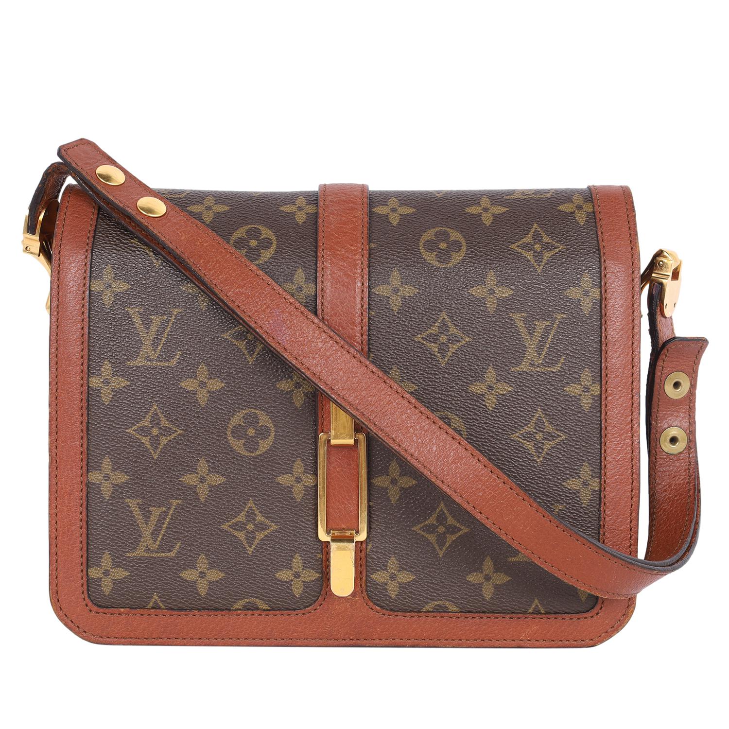 Louis Vuitton Vintage Monogram Rond Point Shoulder Bag Brown 3