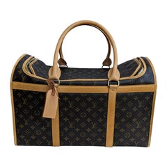 Louis Vuitton Vintage Monogram Sac Chien 50 Pet Carrier