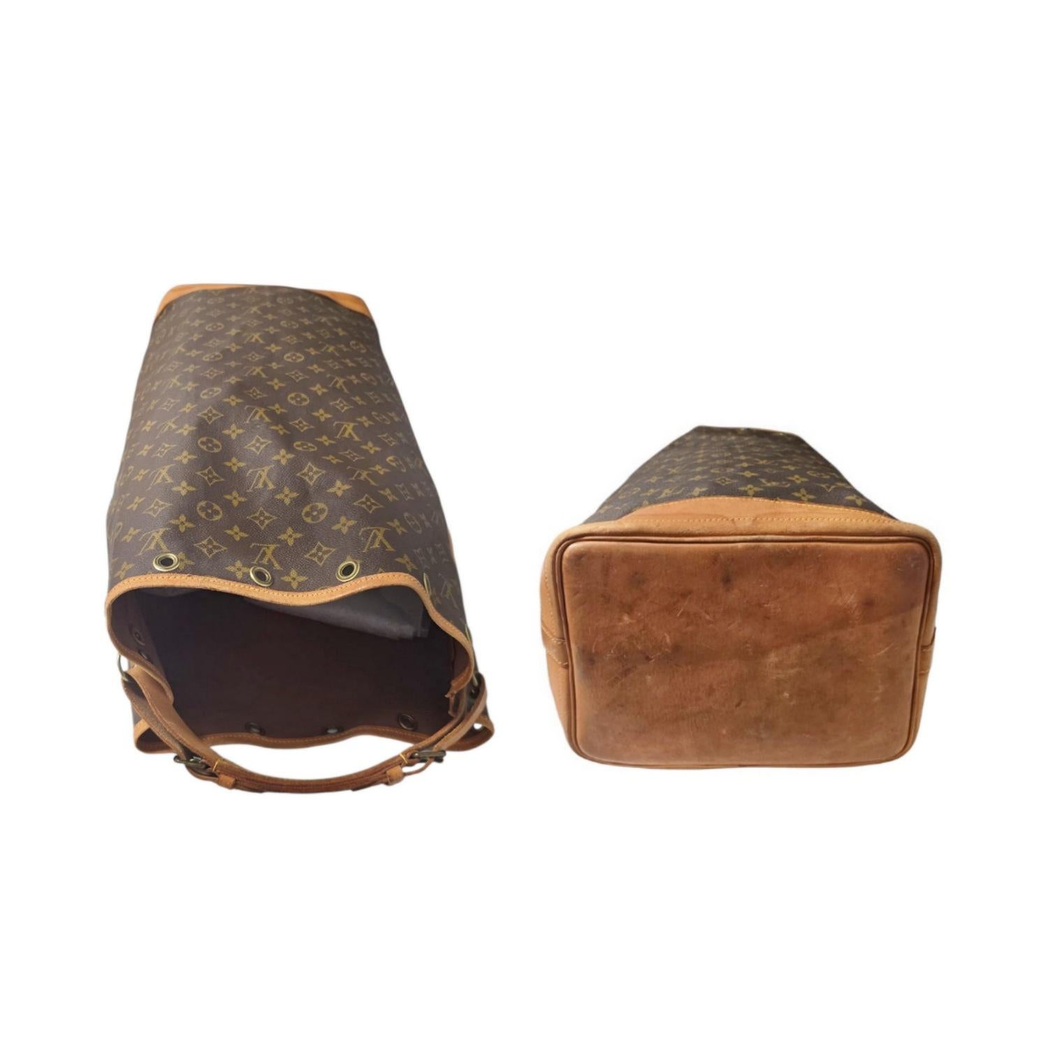 Louis Vuitton Vintage Monogram Sac Marin Sailor Bag In Good Condition For Sale In Scottsdale, AZ
