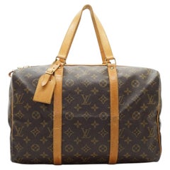 Louis Vuitton Vintage Monogram Sac Souple 35 Handbag Duffle Bag