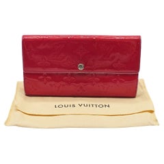Louis Vuitton Vintage Monogram Sarah Vernis Wallet Rose Pop