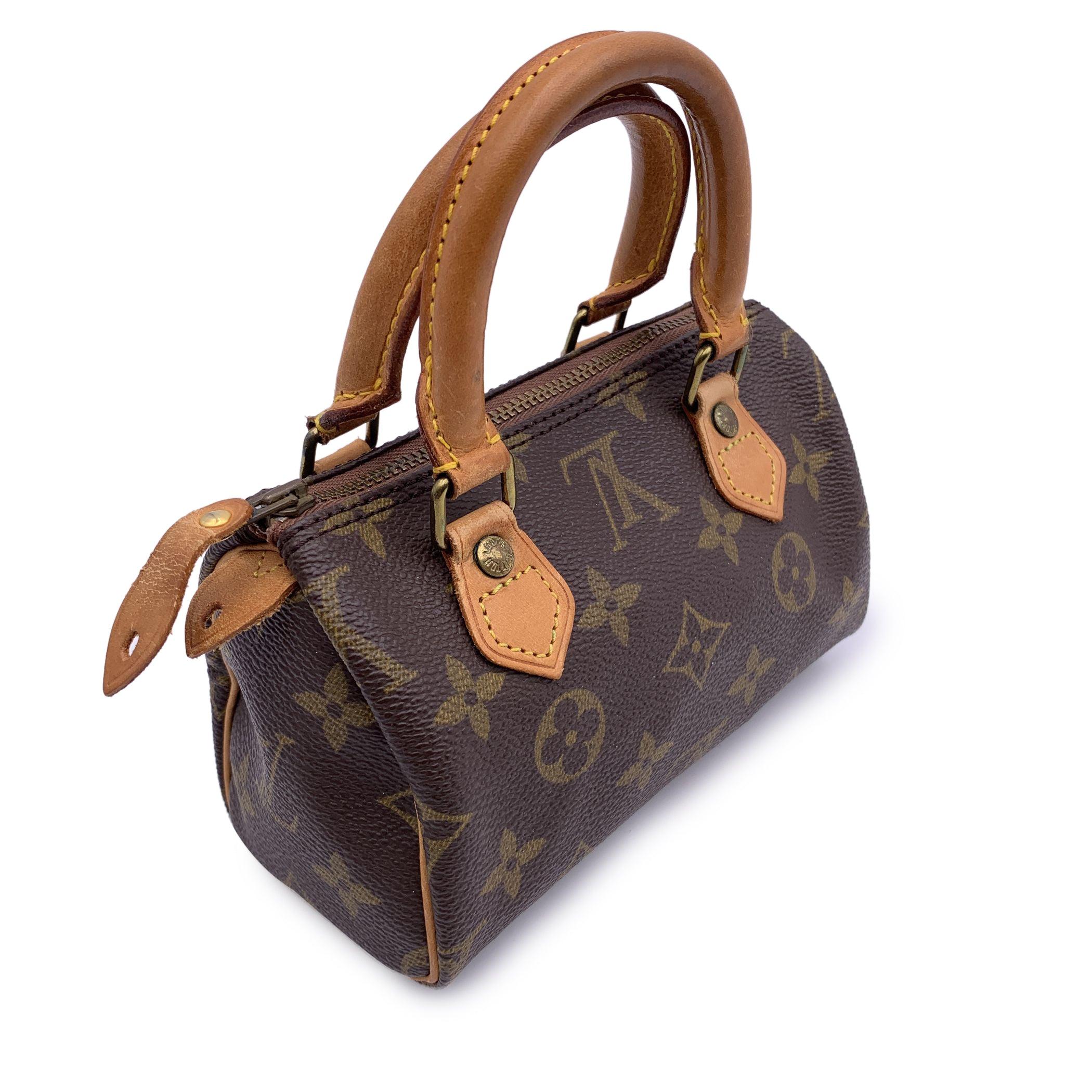 Women's Louis Vuitton Vintage Monogram Speedy Nano Mini HL Bag M41534