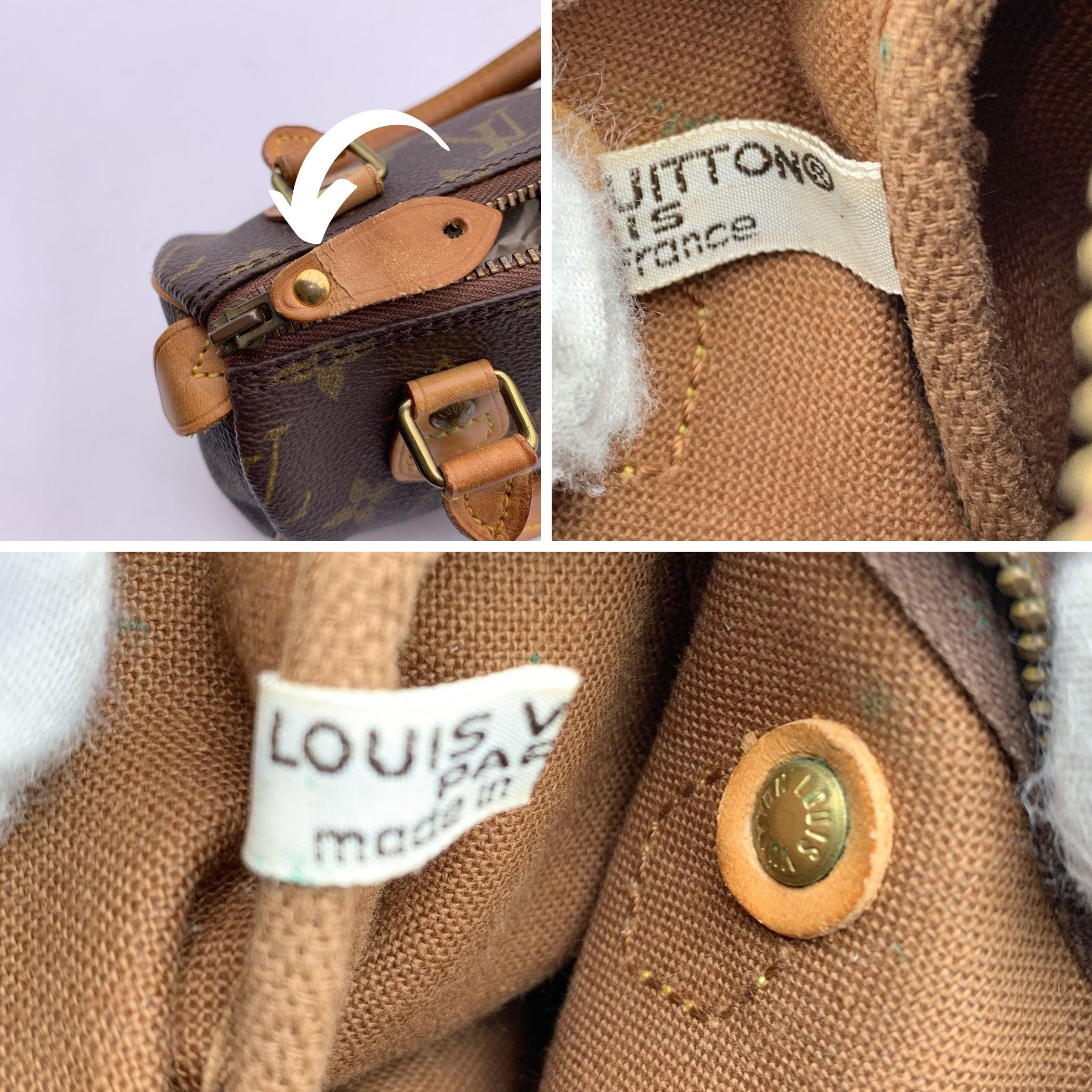 Louis Vuitton Vintage Monogram Speedy Nano Mini HL Bag M41534 2