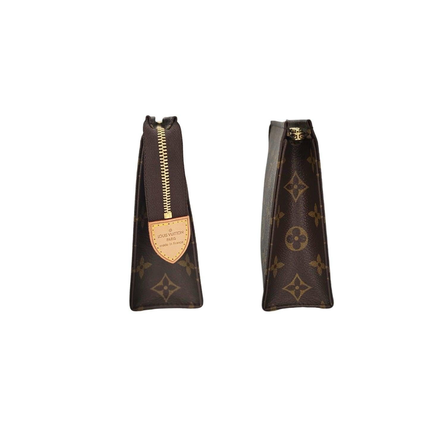 Estuche cosmético Louis Vuitton Vintage Monogram Toiletry 19 Pouch en Excelente estado para la venta en Scottsdale, AZ
