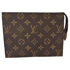 Louis Vuitton Vintage Monogram Toiletry 19 Pouch Custodia per cosmetici