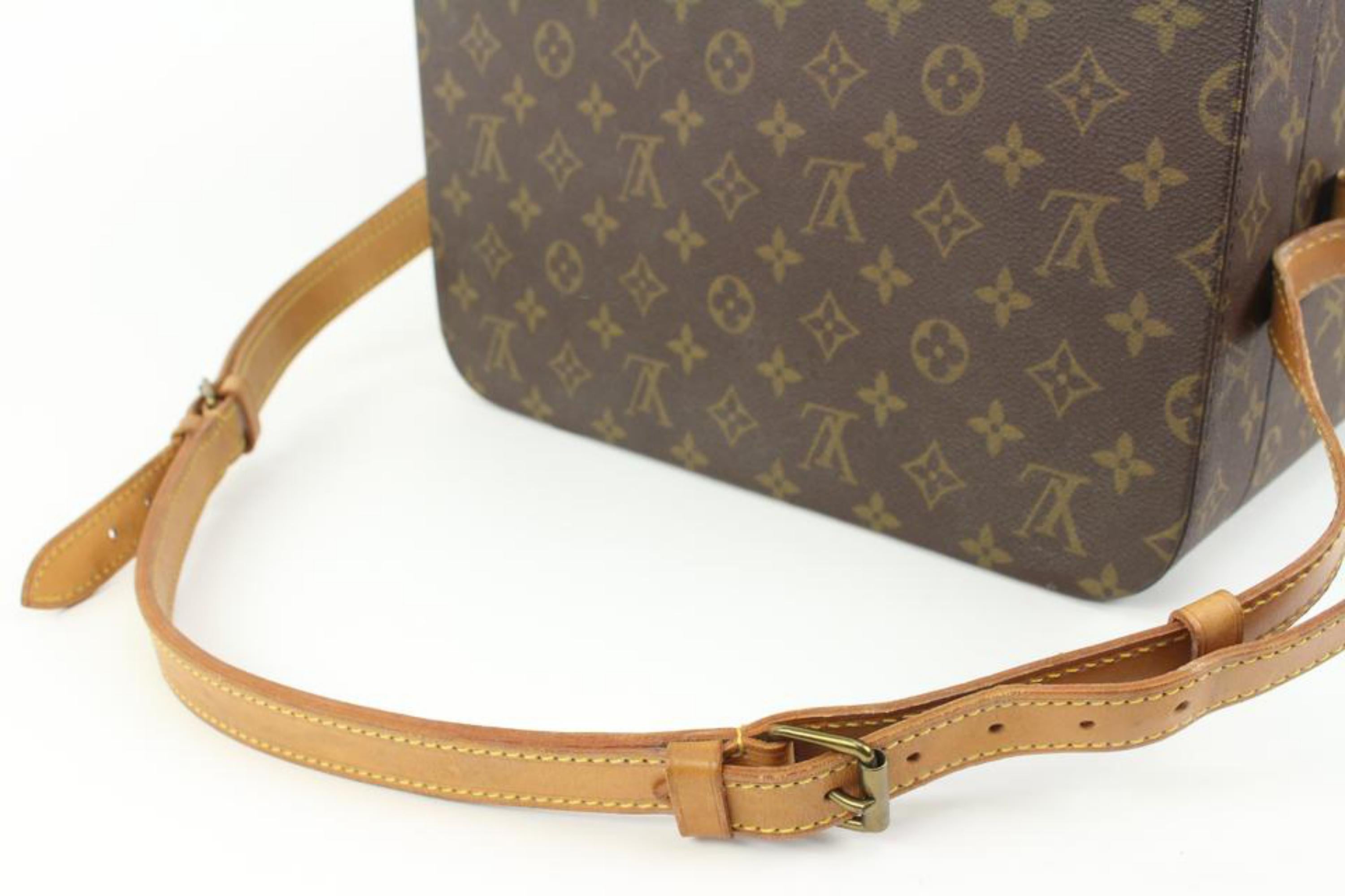 Women's Louis Vuitton Vintage Monogram Train Case Vanity Hard Trunk 69lk322s