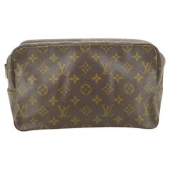Louis Vuitton Vintage Monogram Trousse de Toilette 28 Bag Zip Pouch