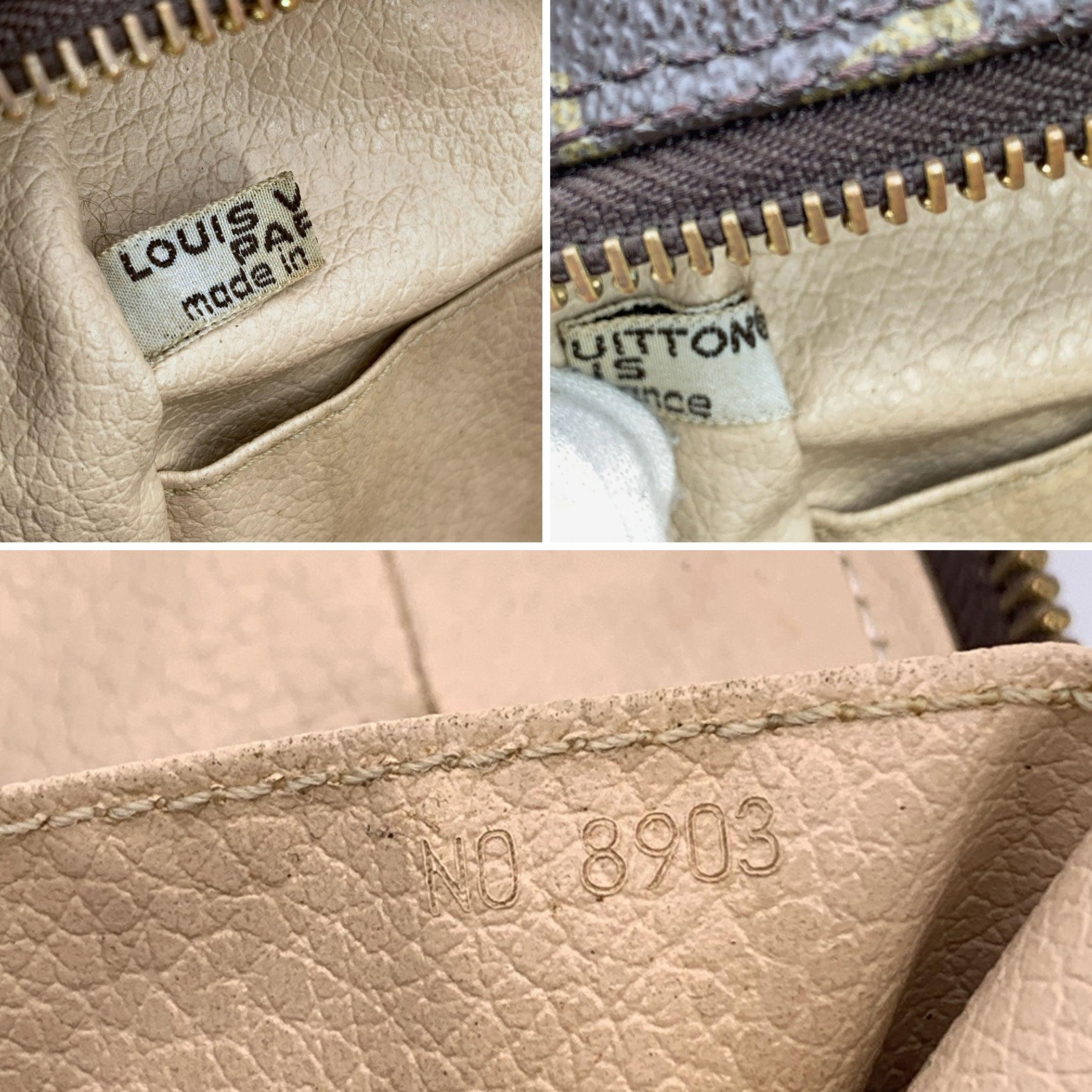 Louis Vuitton Vintage Monogram Trousse de Toilette 28 Cosmetic Bag Bon état - En vente à Rome, Rome