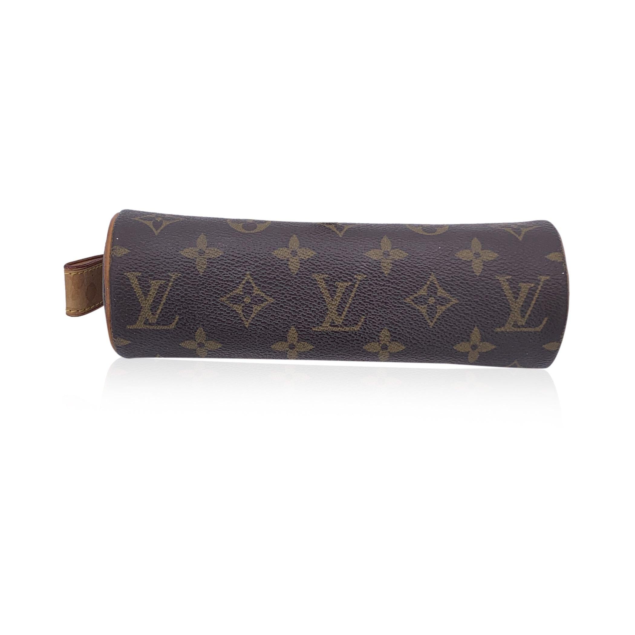 Louis Vuitton Vintage Monogram Trousse Rondo Round Zip Pouch M47630 In Fair Condition In Rome, Rome