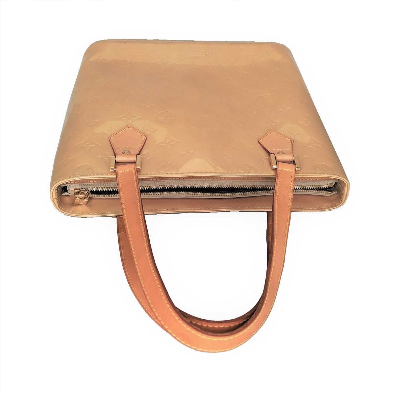 Vintage Monogrammierte Vernis Houston-Tasche von Louis Vuitton Damen