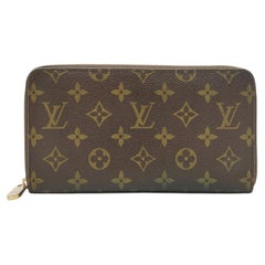 Louis Vuitton Vintage Monogram Zippy Organizer Long Wallet Coin Purse