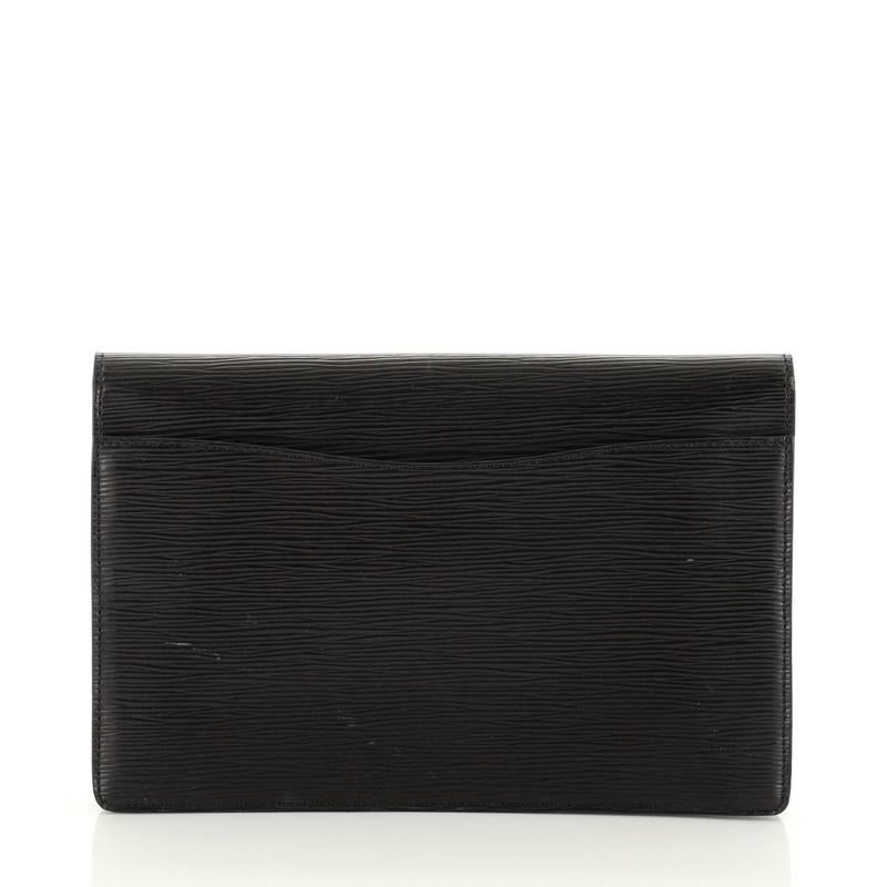 louis vuitton epi clutch