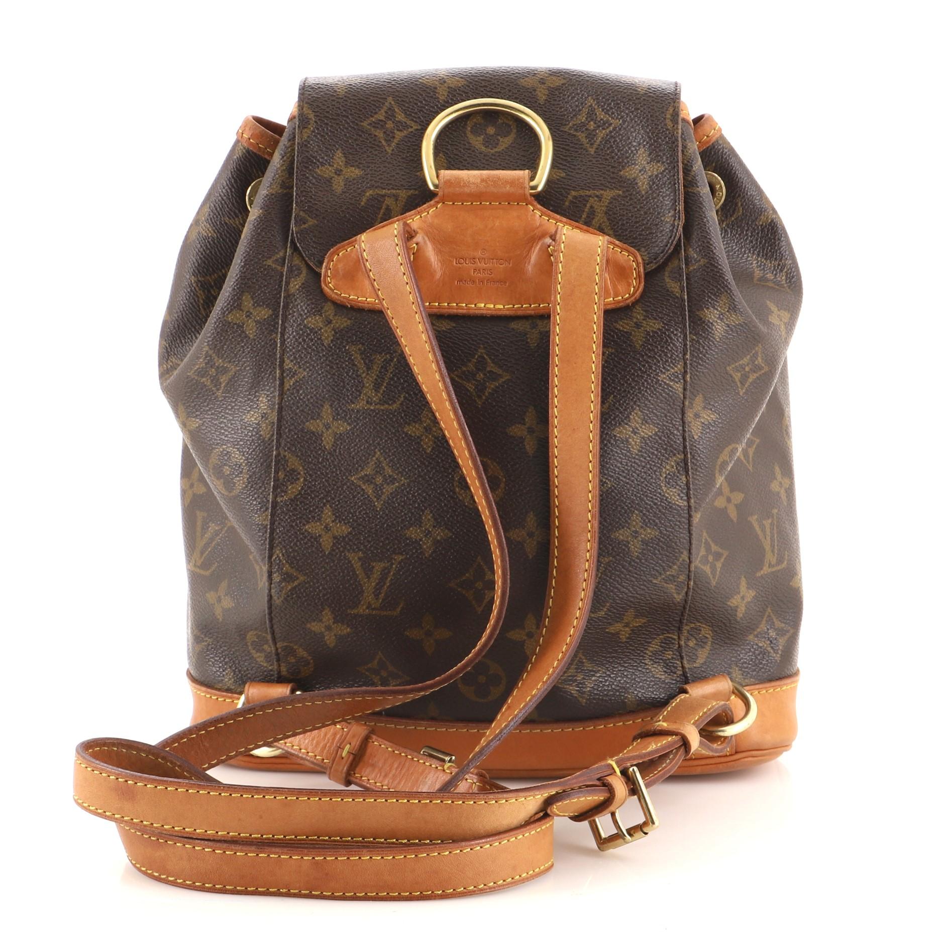 louis vuitton monogram montsouris backpack