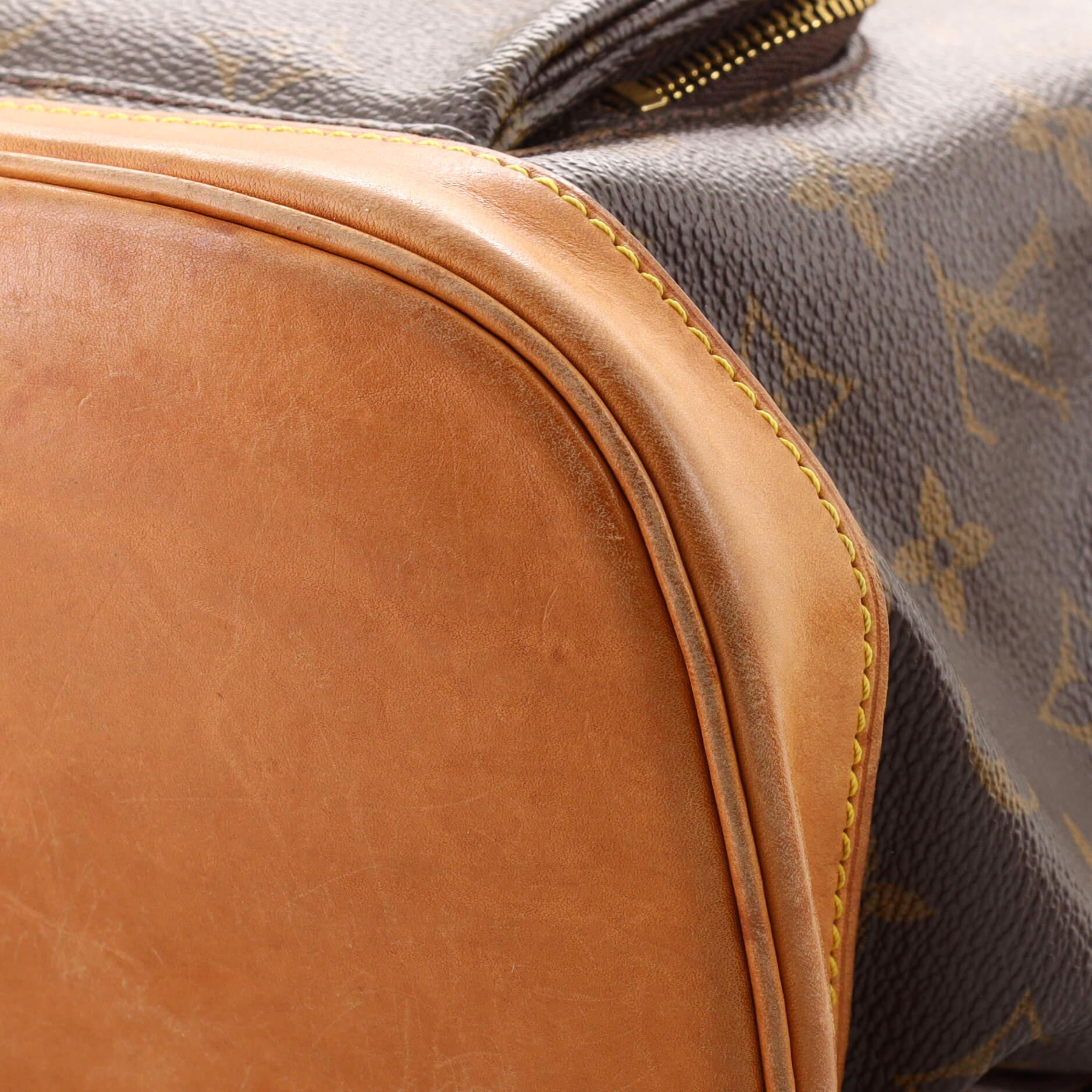 Women's or Men's Louis Vuitton Vintage Montsouris Backpack Monogram Canvas MM