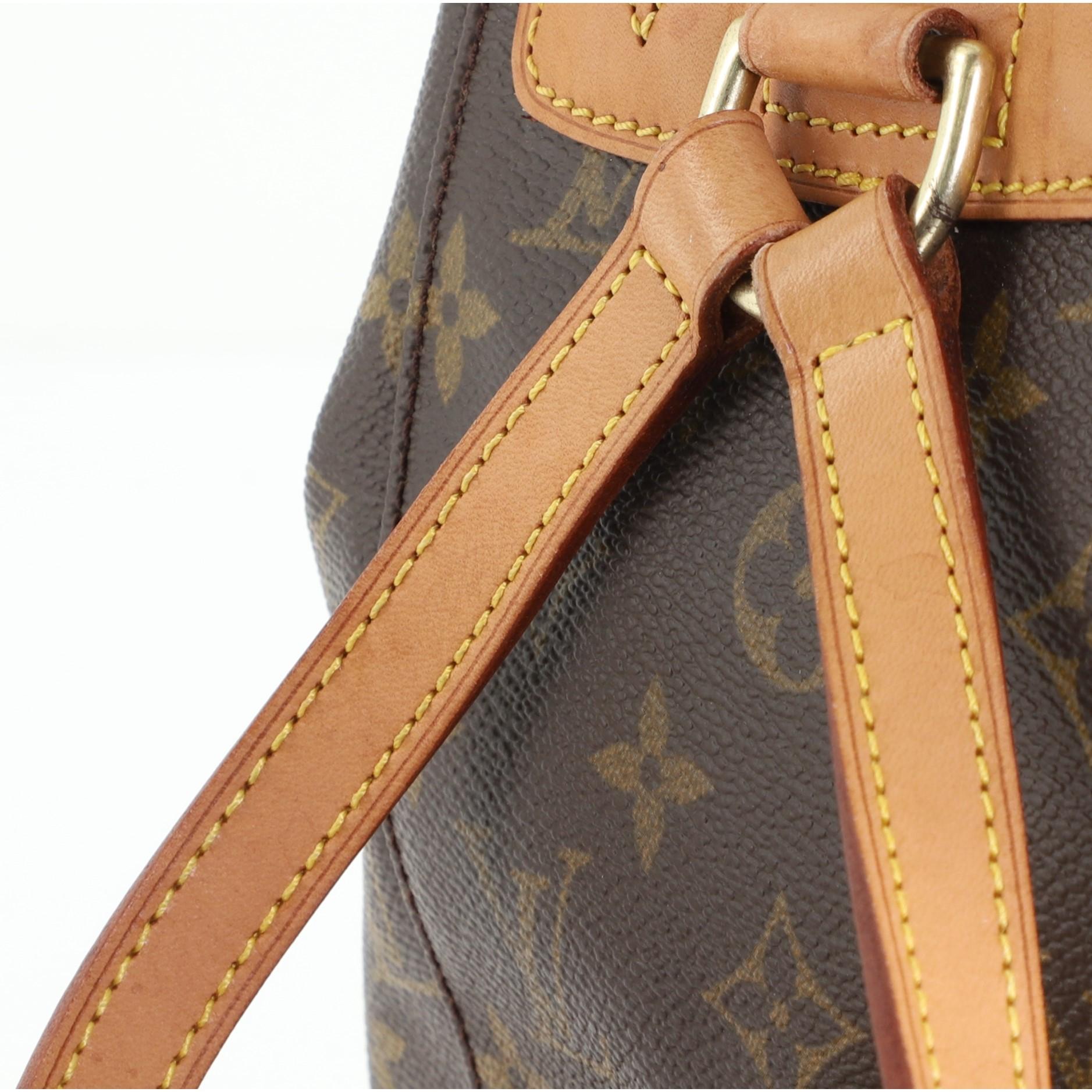 Louis Vuitton Vintage Montsouris Backpack Monogram Canvas PM 2