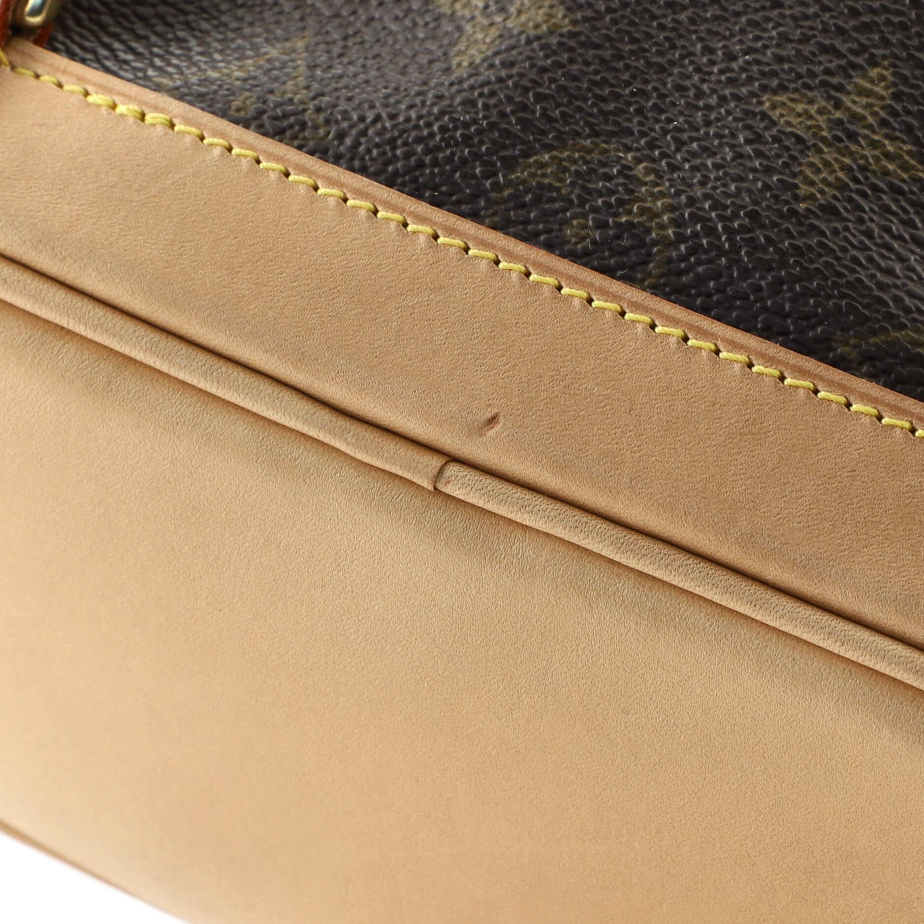 Louis Vuitton Vintage Montsouris Backpack Monogram Canvas PM 2