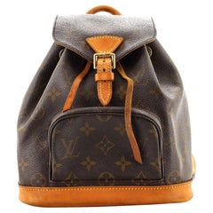 Louis Vuitton Vintage Montsouris Backpack Monogram Canvas PM