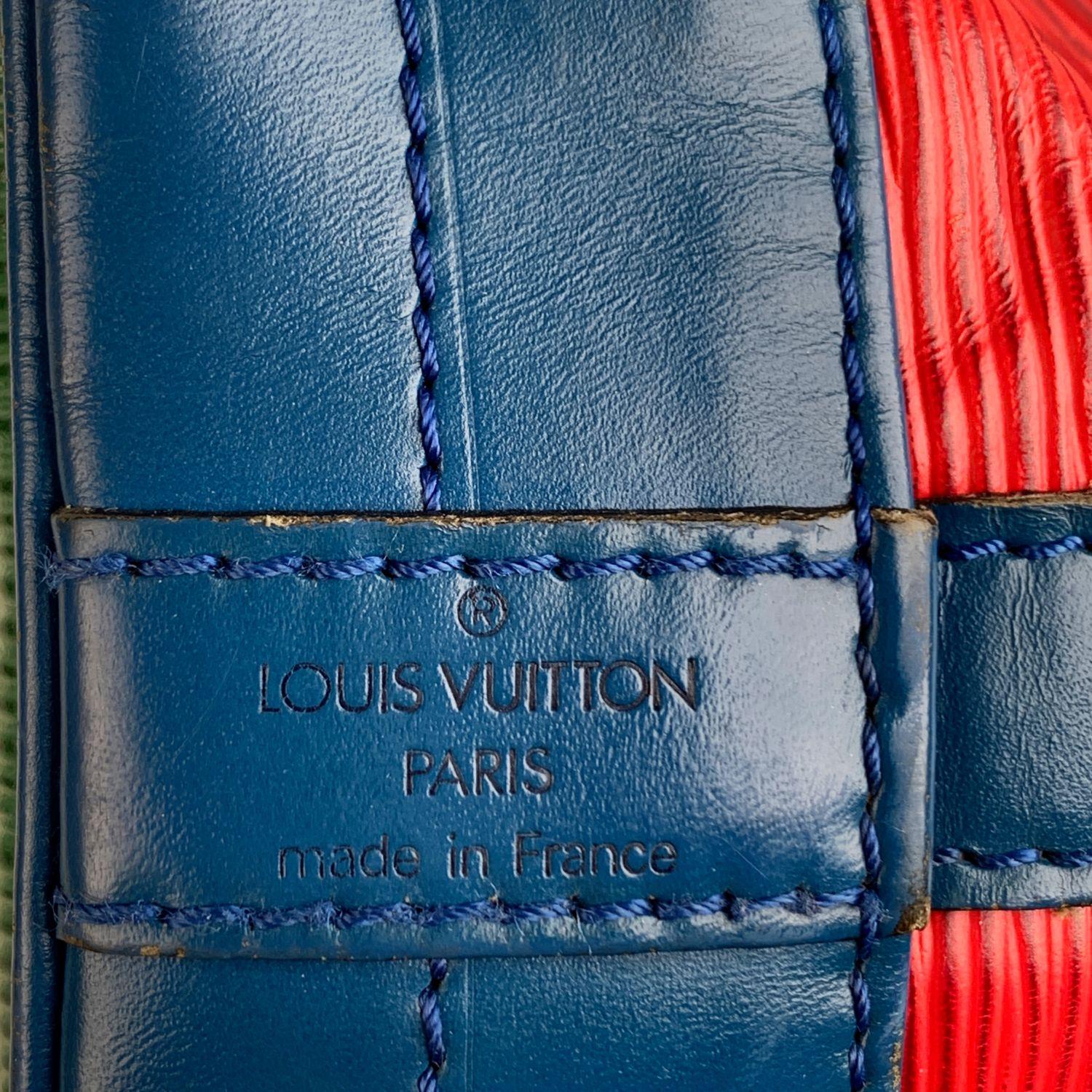 Louis Vuitton Vintage Multicolor Epi Leather Noe Noé Shoulder Bag 1