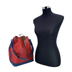 Louis Vuitton Vintage Multicolor Epi Leather Noe Shoulder Bucket Bag