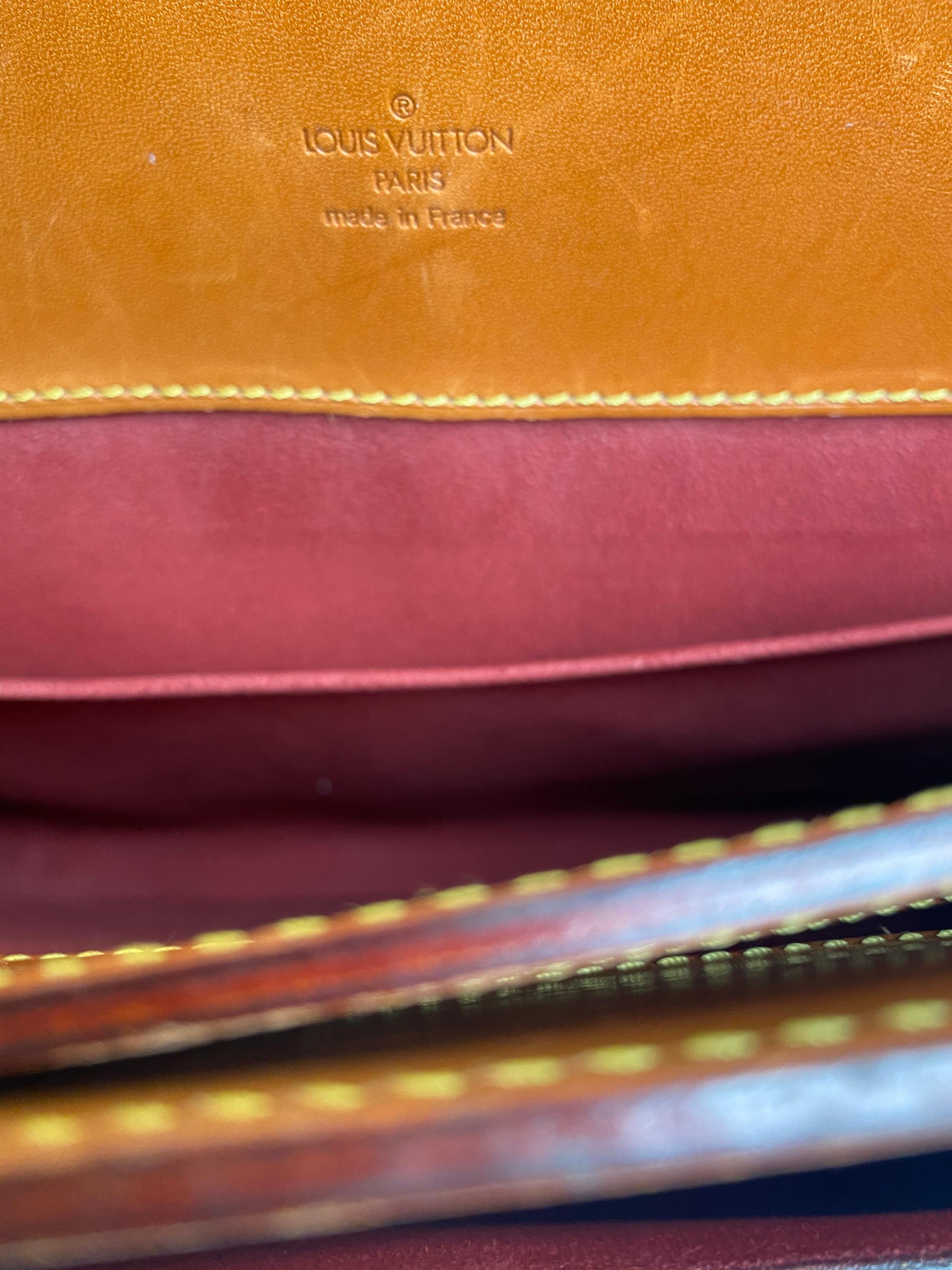 Louis Vuitton Vintage Nomade Leather Briefcase 5