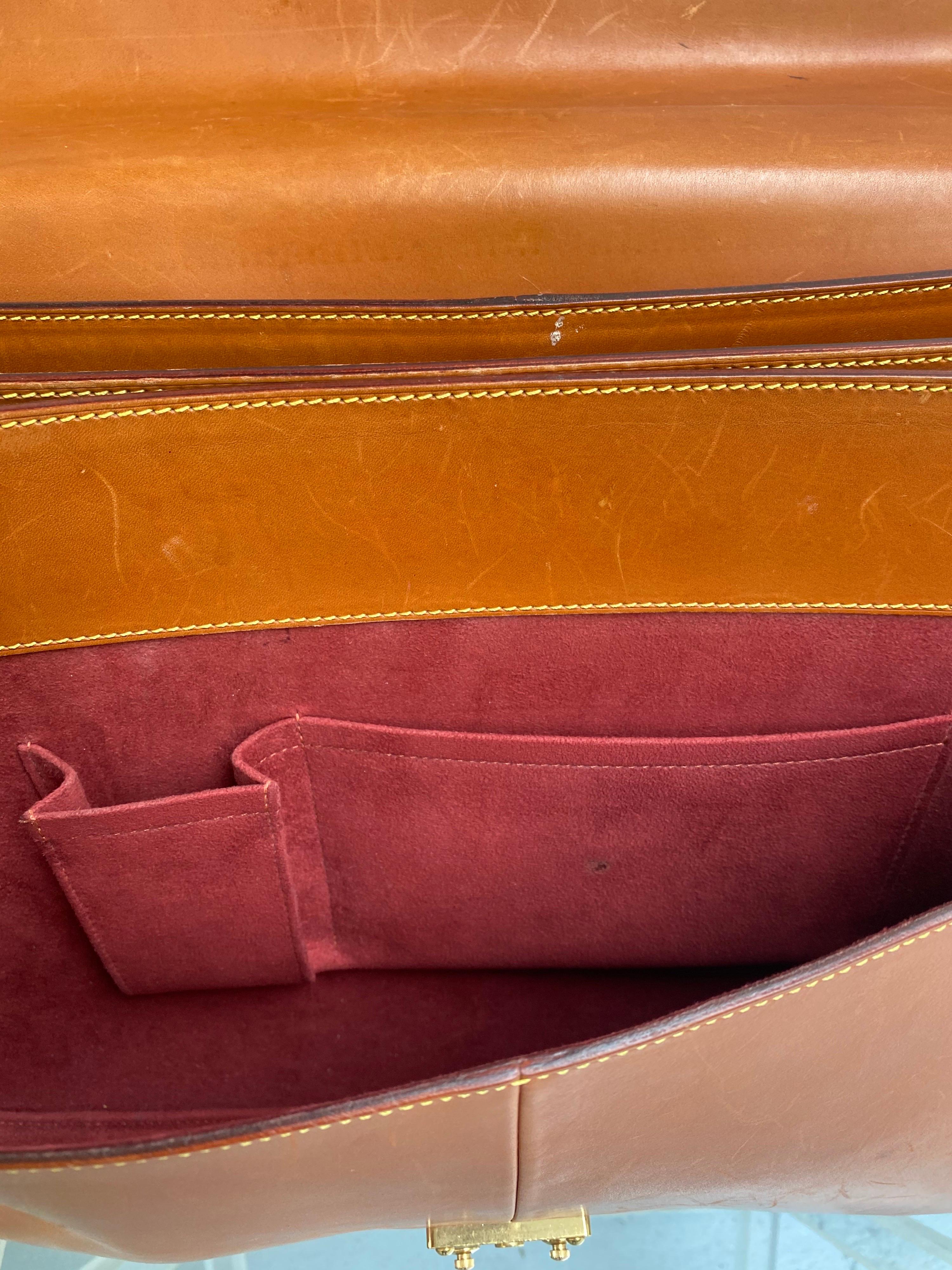 Louis Vuitton Vintage Nomade Leather Briefcase 6