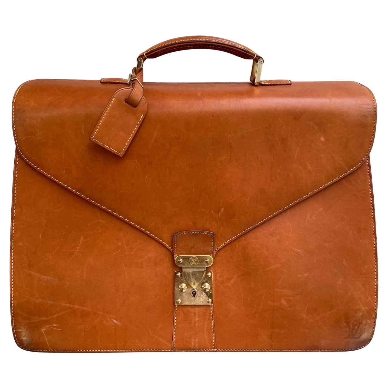 Louis Vuitton Vintage Nomade Leather Briefcase