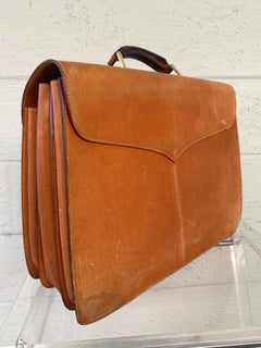Louis Vuitton Vintage Nomade Leather Three Compartments Briefcase