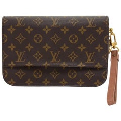 Louis Vuitton Vintage Orsay Monogram Canvas Clutch Bag