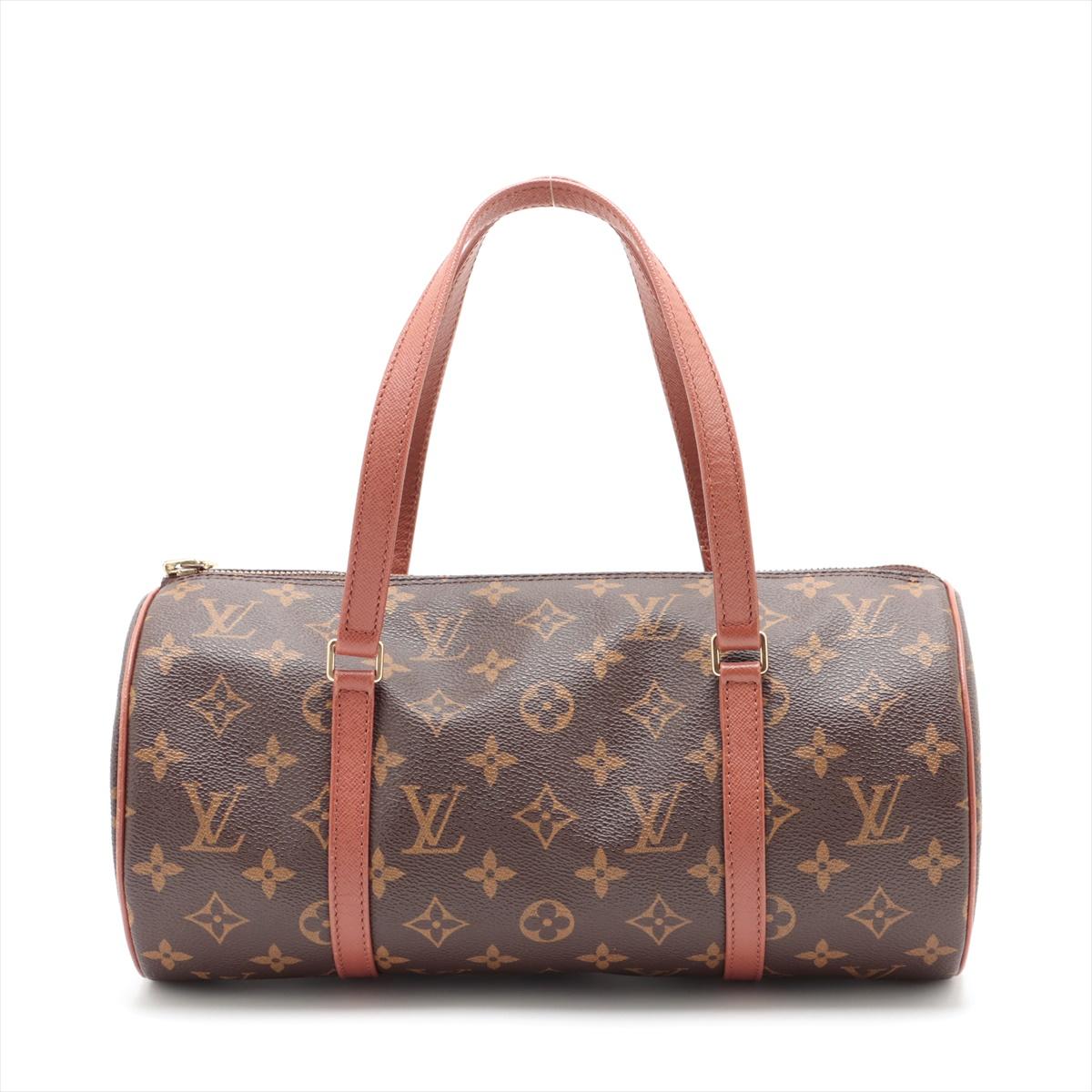 Brown Louis Vuitton Vintage Papillon 30