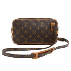 Louis Vuitton Vintage Pochette Marly Bandouliere Monogram Canvas Shoulder Bag