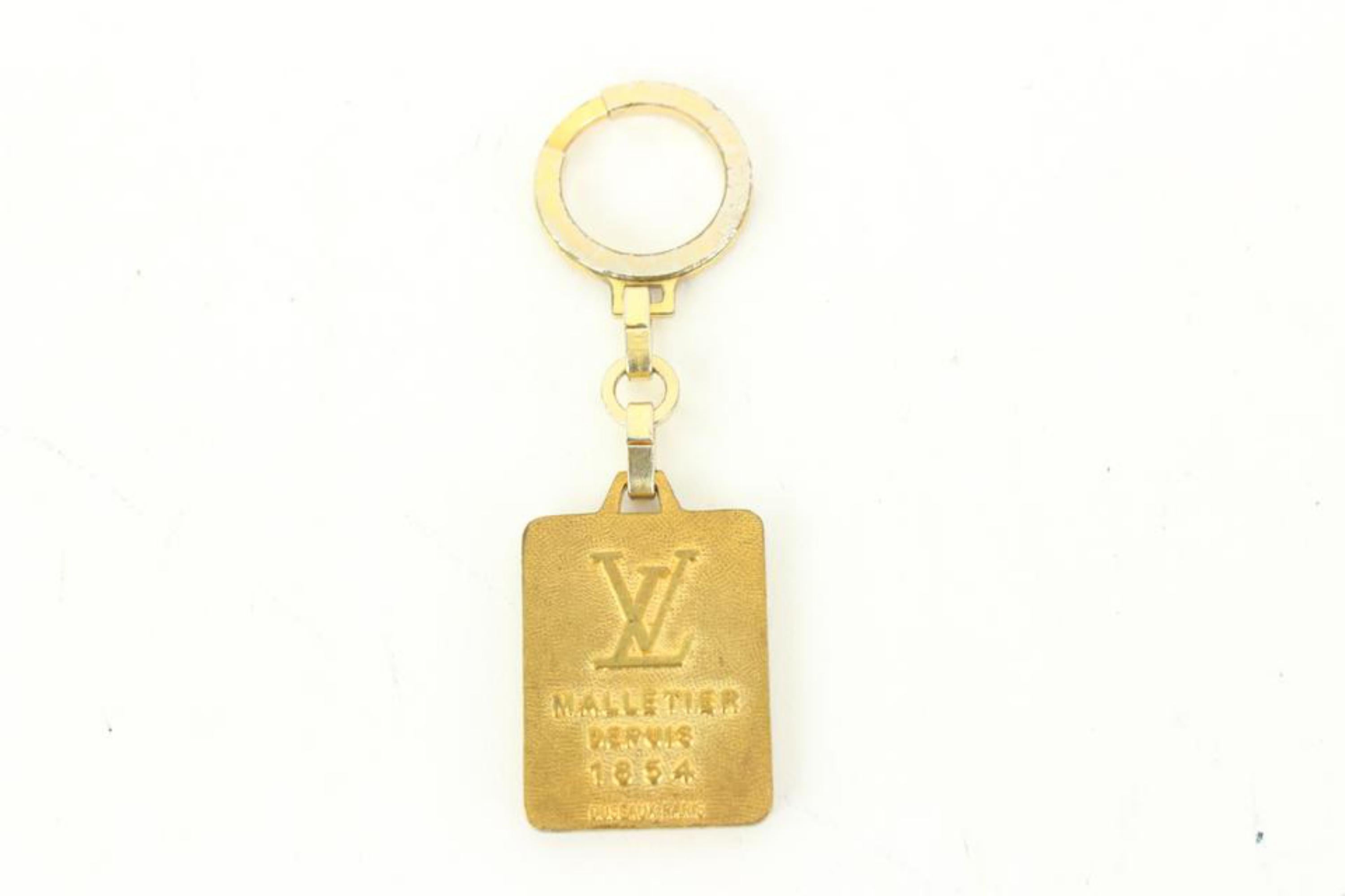 Louis Vuitton Vintage Rare Gaston V Keychain Bag Charm Pendant 72lk429s 1