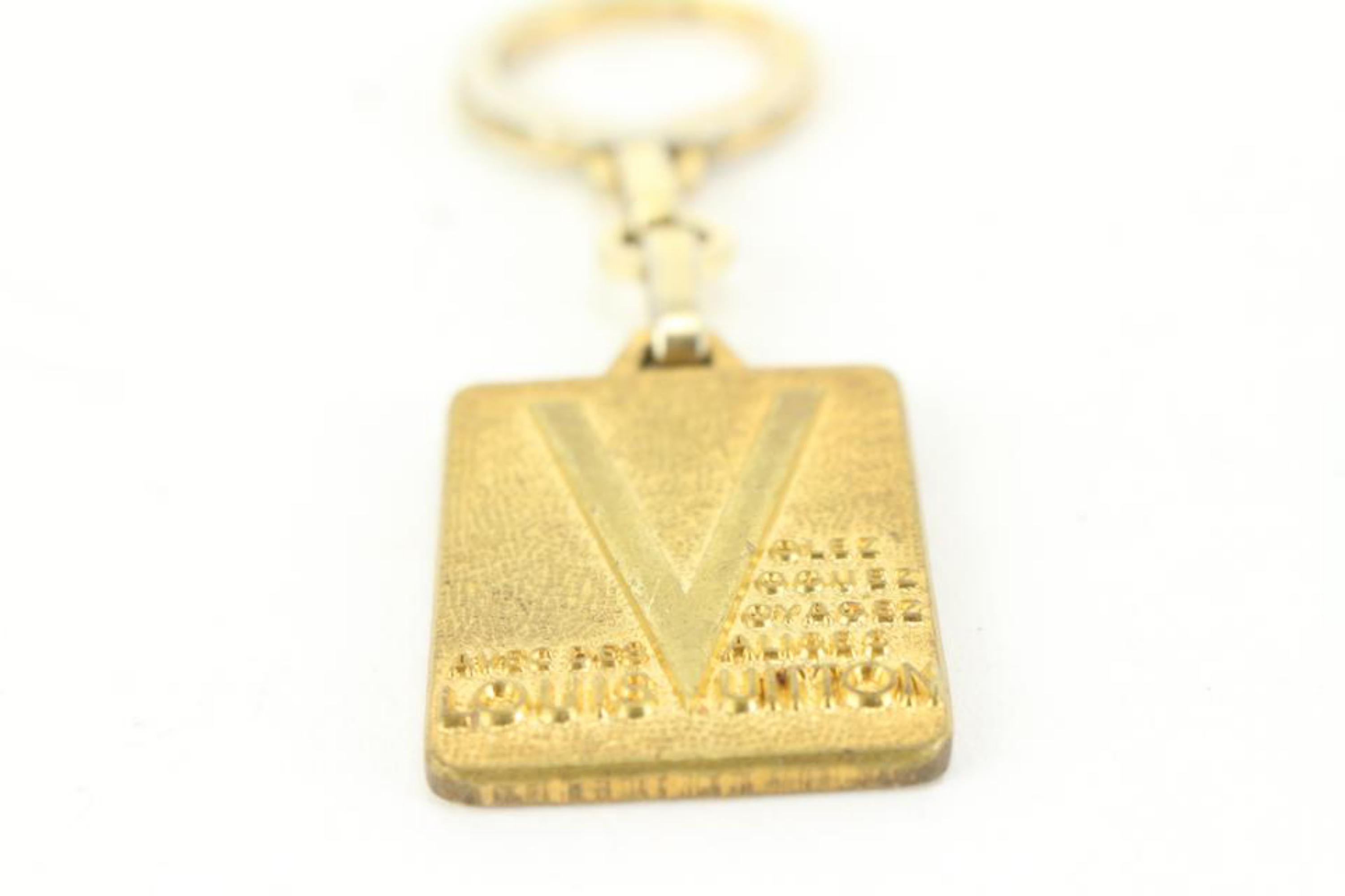 Louis Vuitton Vintage Rare Gaston V Keychain Bag Charm Pendant 72lk429s 2
