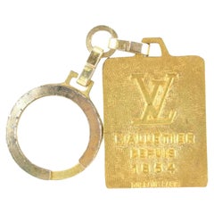 Louis Vuitton Vintage Rare Gaston V Keychain Bag Charm Pendant 72lk429s