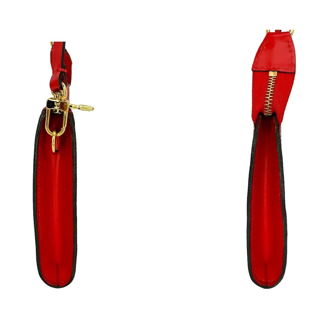 Women's Louis Vuitton Vintage Red Epi Pochette Accessories