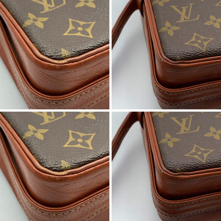 Vintage Louis Vuitton Sac Bandoliere Unsex Satchel/Crossbody Bag. Circa 1980  - pre date code. Heat stamped “Louis Vuitton Paris Made In…