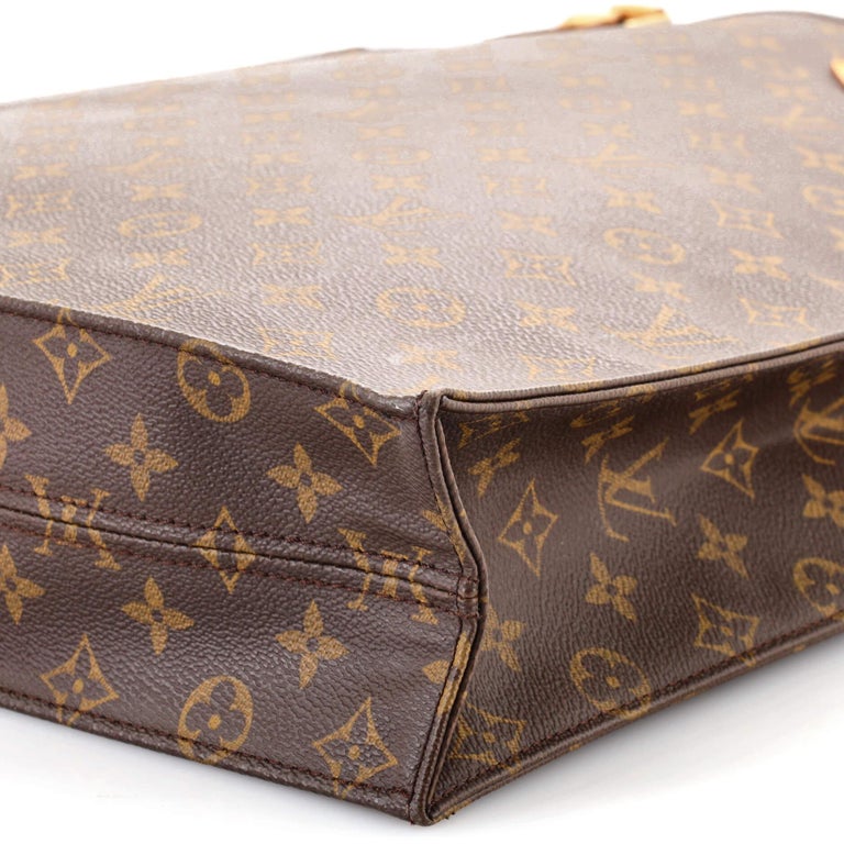Louis Vuitton Vintage Sac Plat Bag Monogram Canvas For Sale at 1stDibs