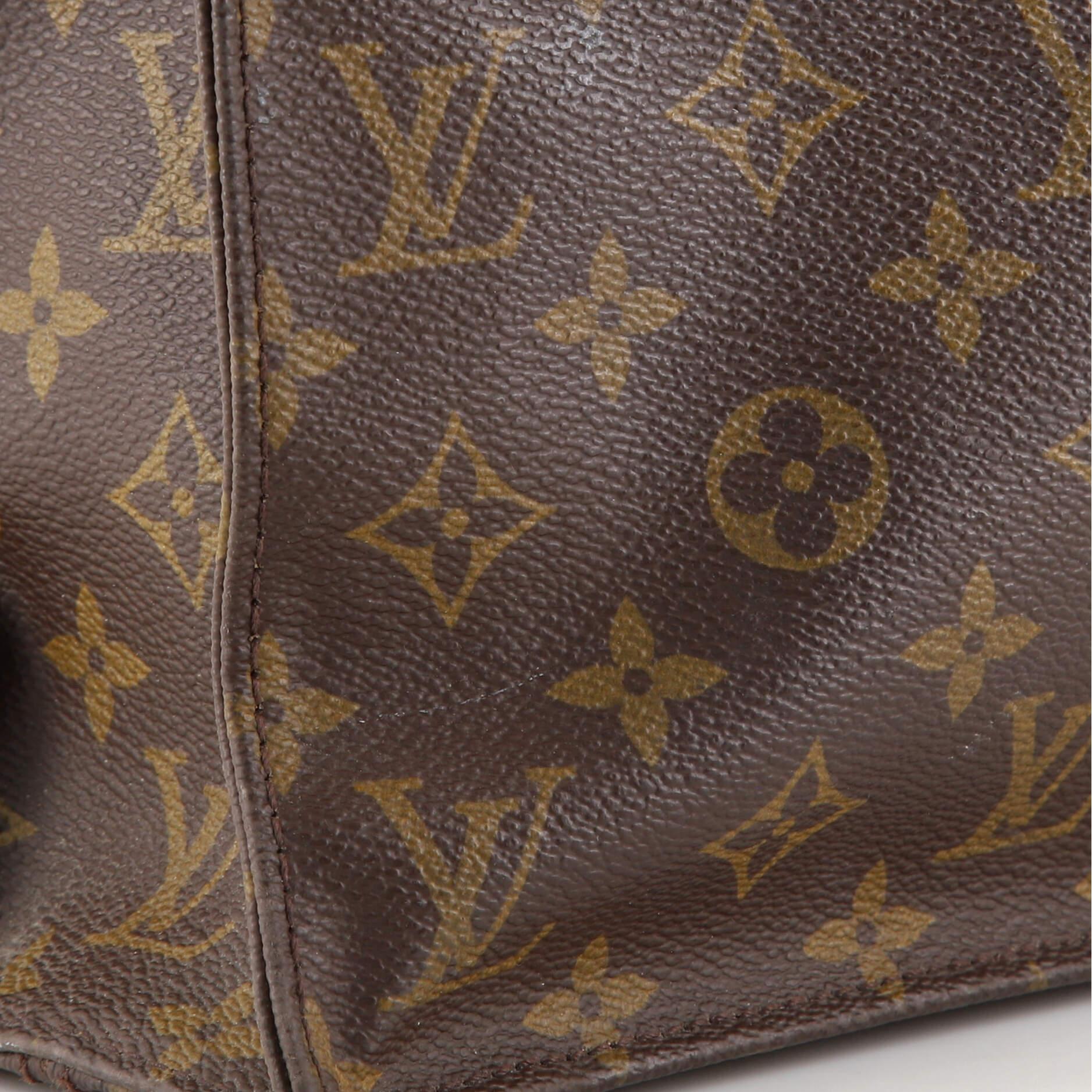 Louis Vuitton Vintage Sac Plat Bag Monogram Canvas 1