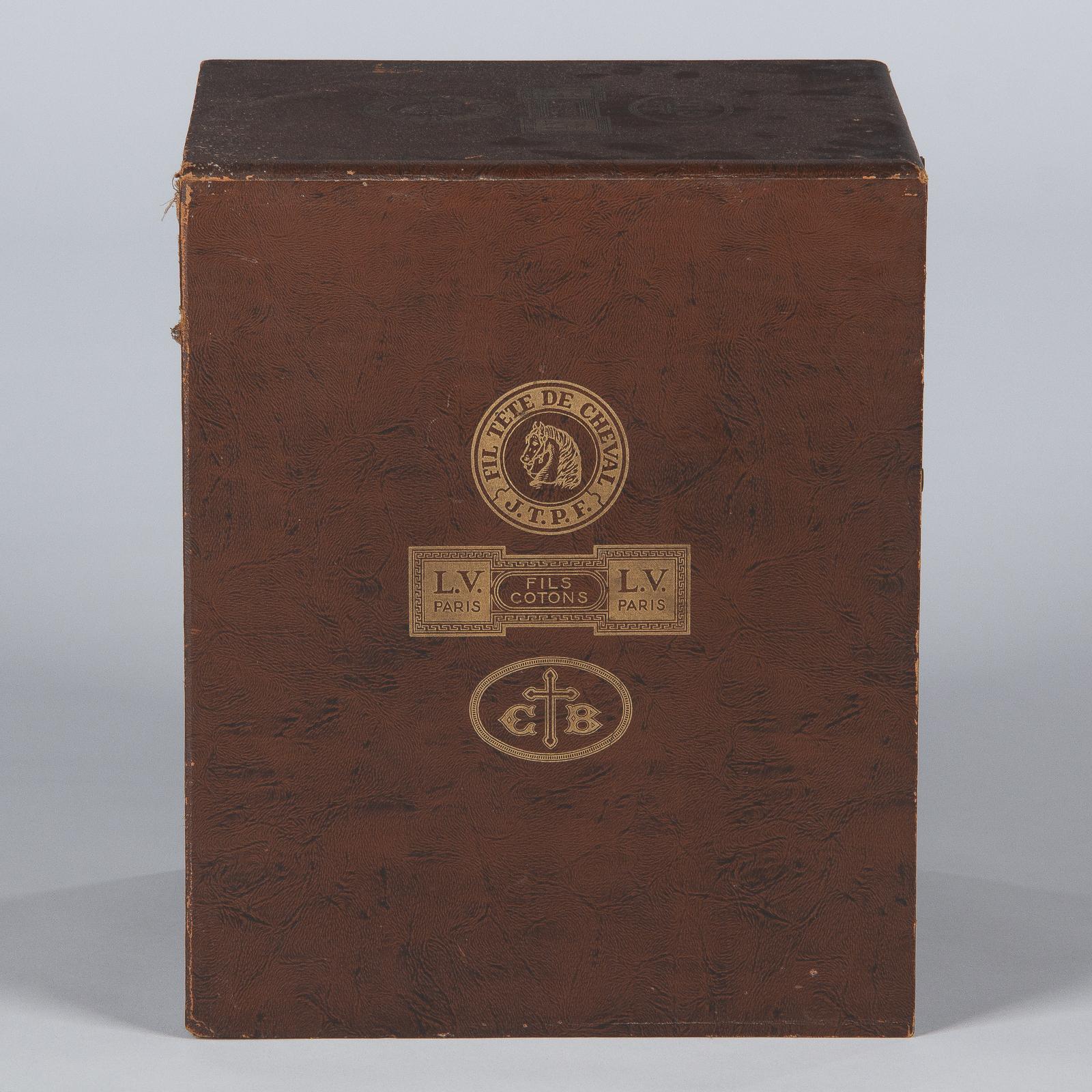 19th Century French Seamstress Storage Box 10