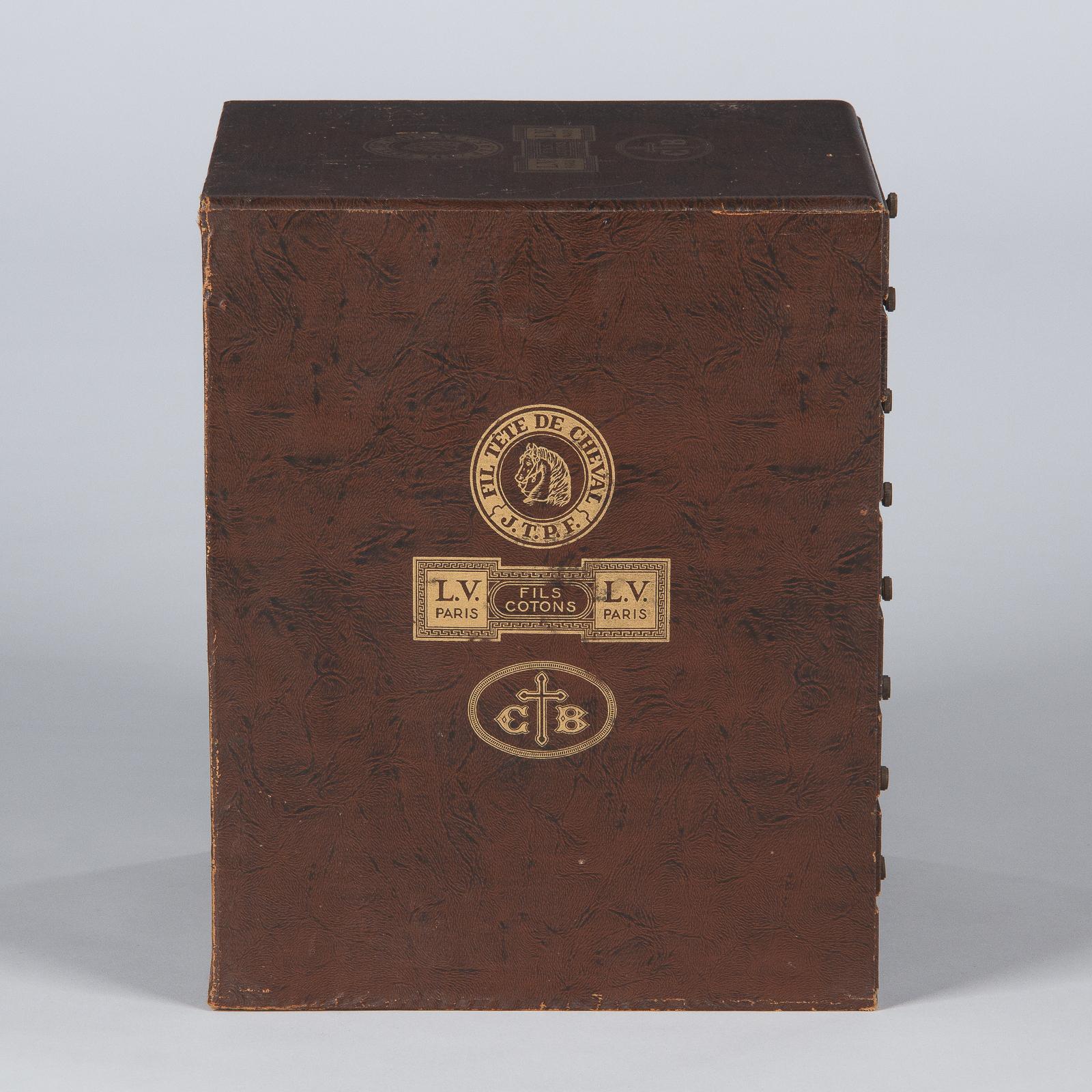 19th Century French Seamstress Storage Box 10