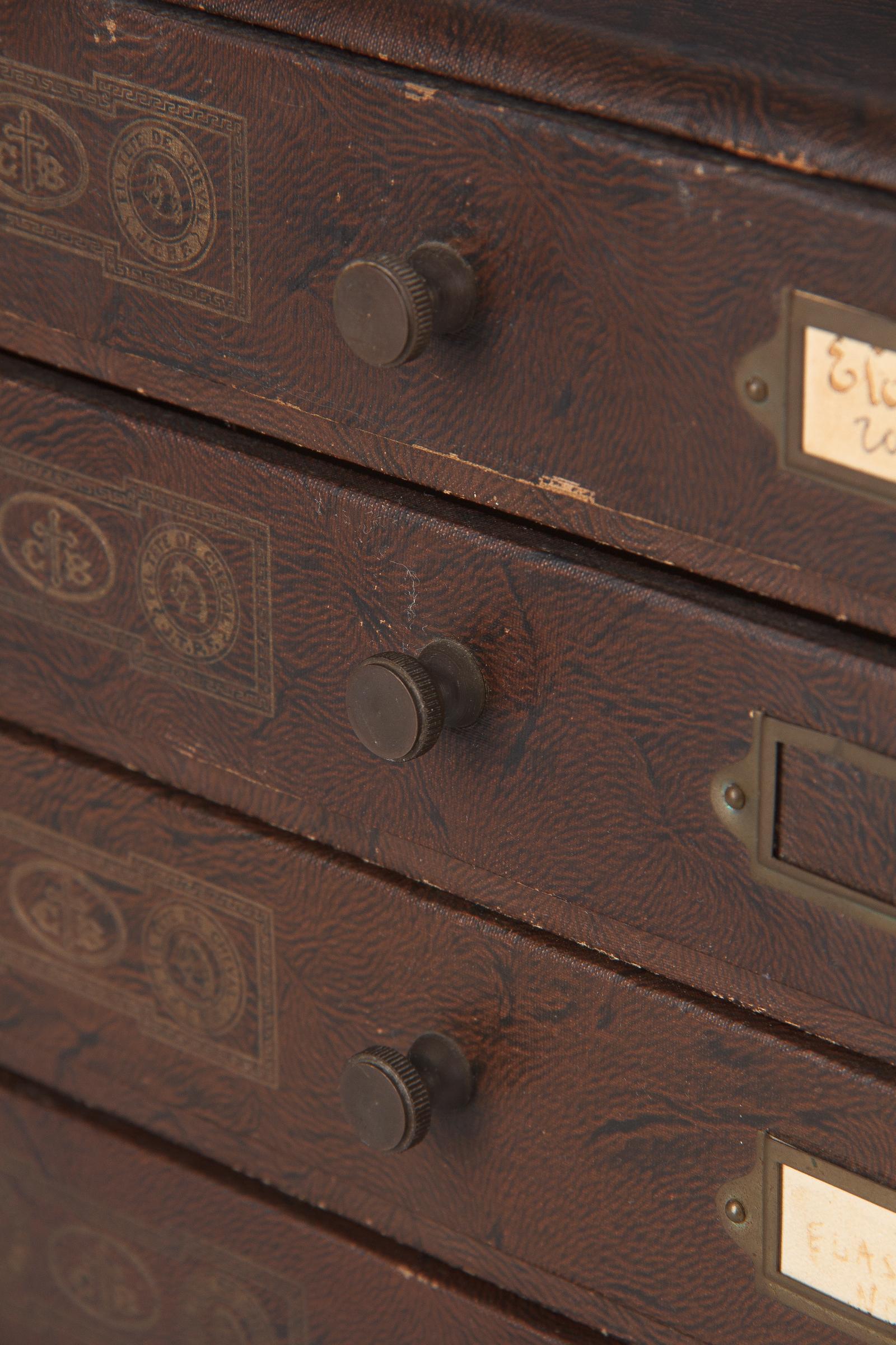 19th Century French Seamstress Storage Box 5