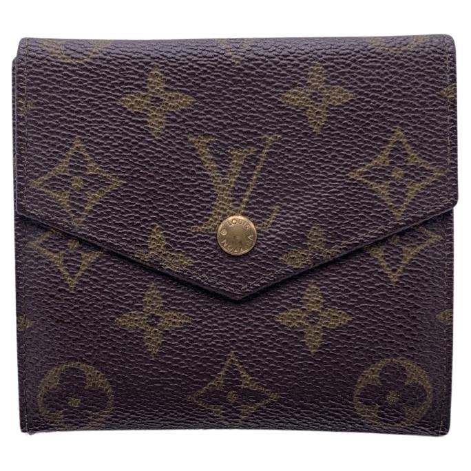 louis vuitton cloth wallet