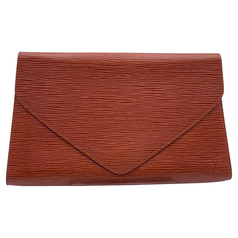 Louis Vuitton Vintage Sablon Brown Kenyan Fawn Epi Leather Hand Bag For  Sale at 1stDibs