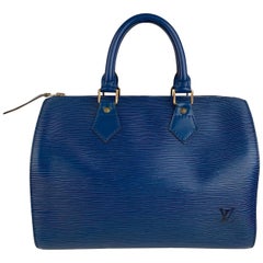 Buy Genuine LOUIS VUITTON Vintage 90s Toledo Blue Epi Leather Online in  India 