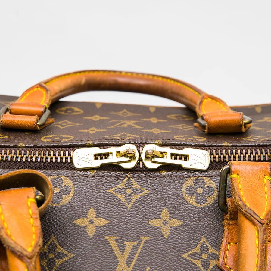 Louis Vuitton Vintage Travel Bag in Brown Monogram Canvas 1
